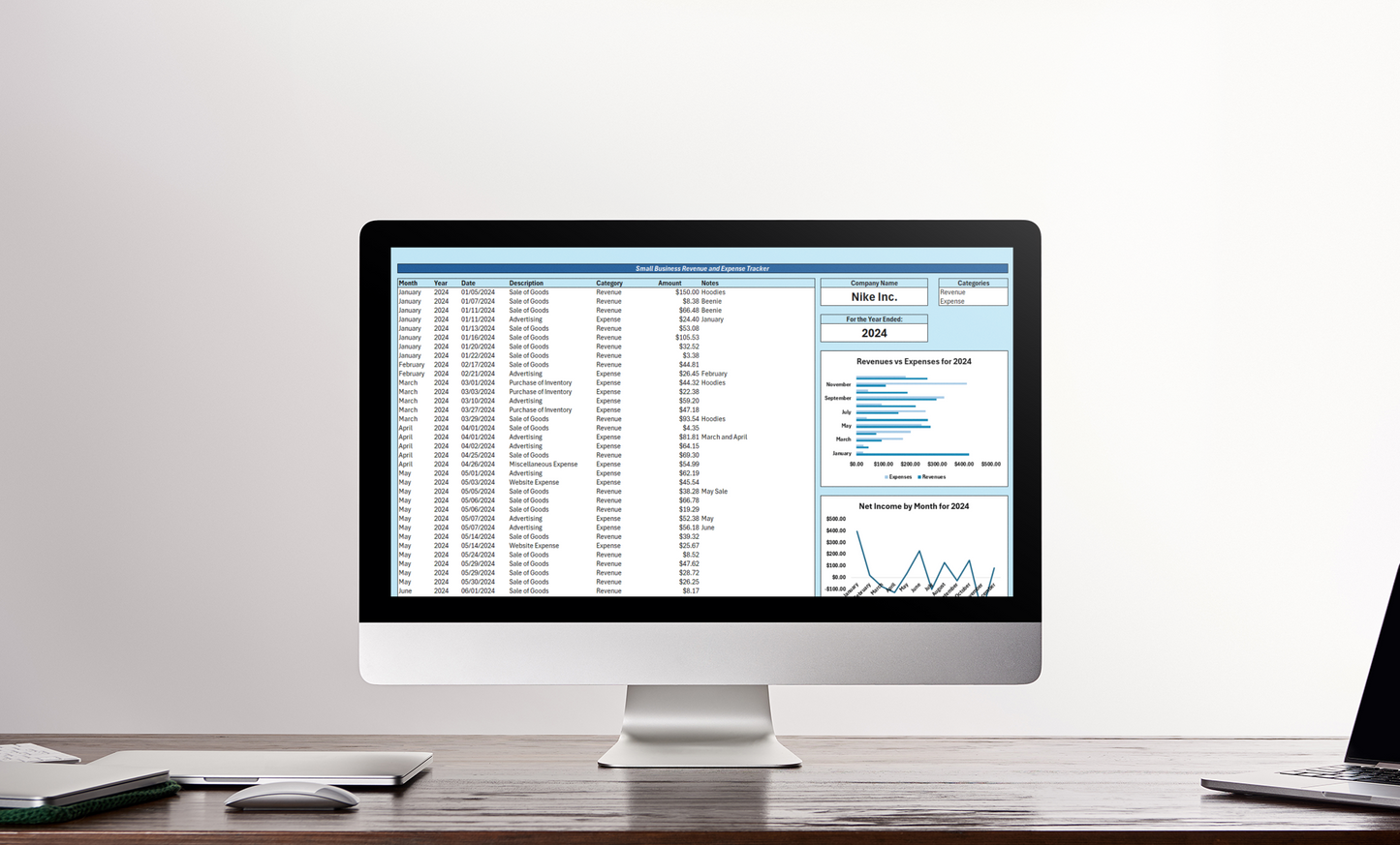 Small Business Expense Tracker